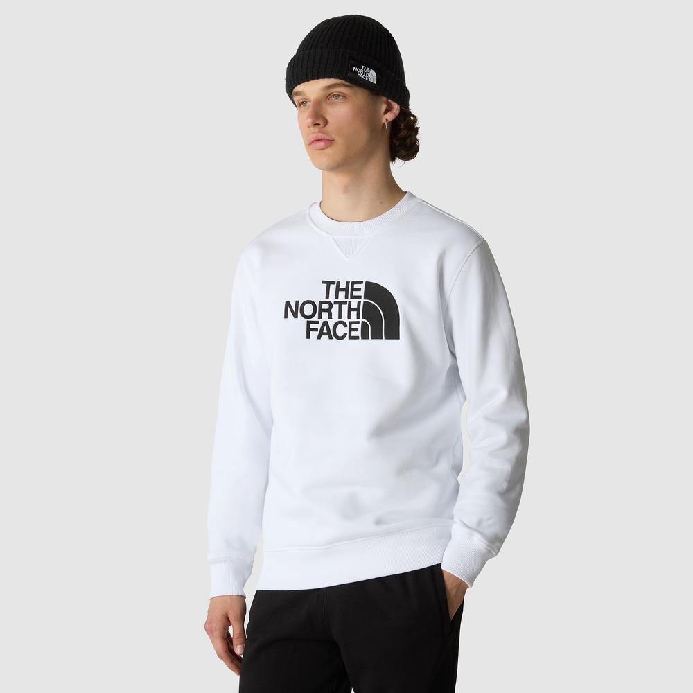 Mikina The North Face Drew Peak Crew 0A4SVRLA91 - bílé