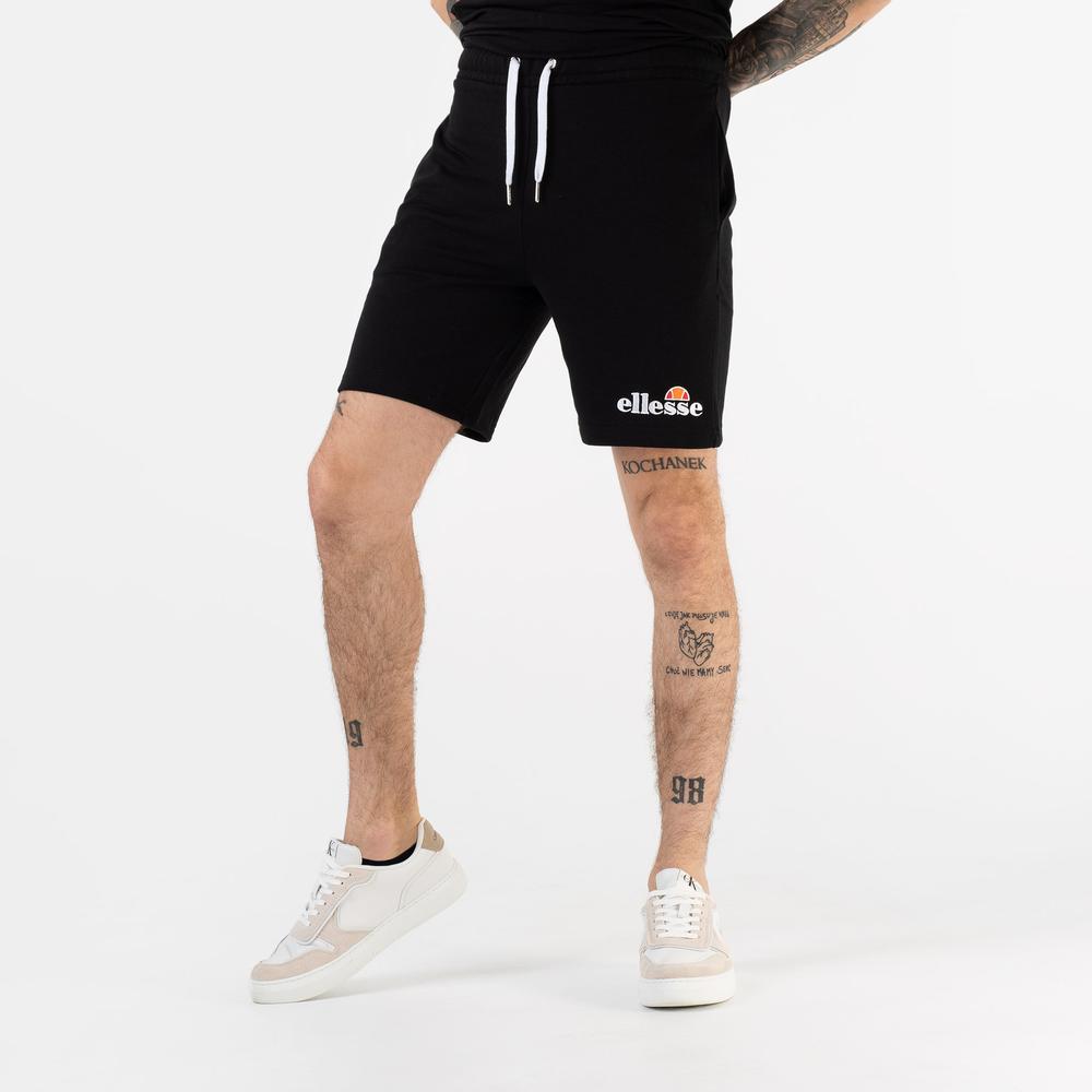 Krátké kalhoty Ellesse Silvan Fleece Short SHF09162011 - černé