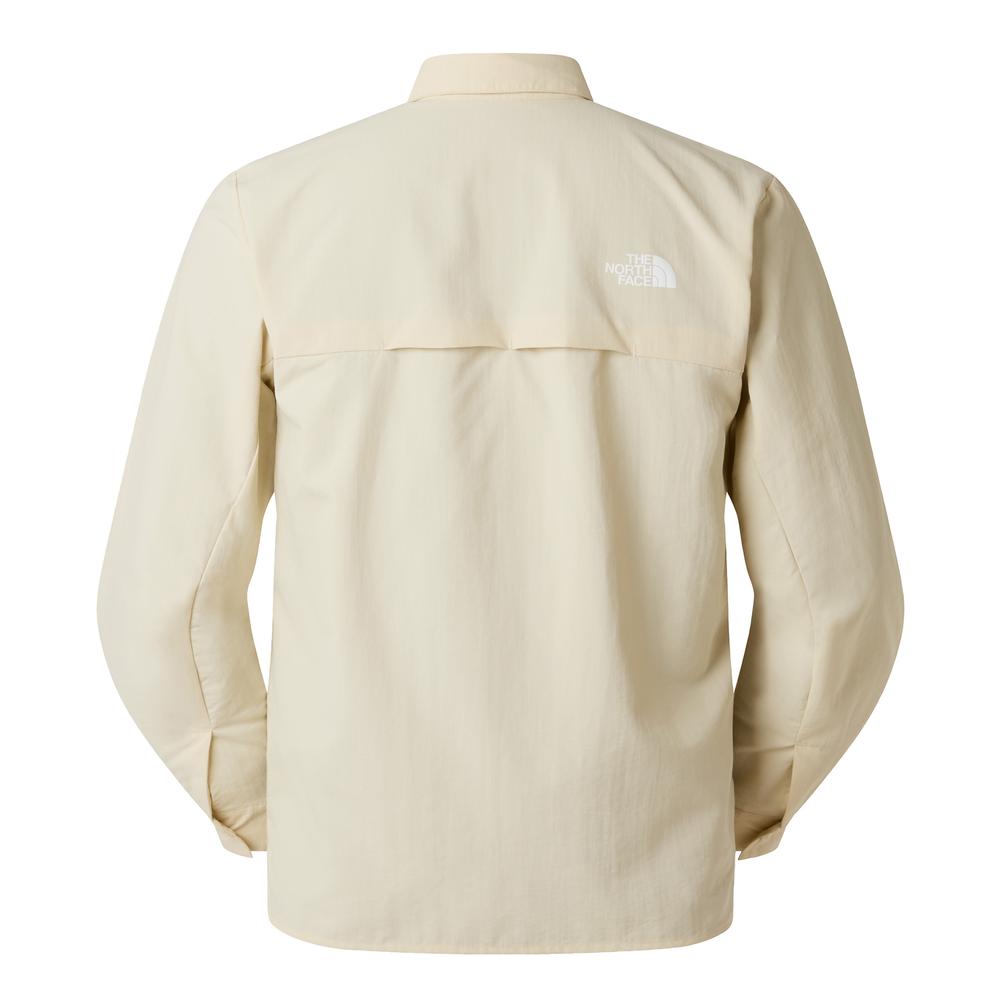 Pánská košile The North Face Packable Long Sleeve Desert 0A8FTRDOM1 - béžové