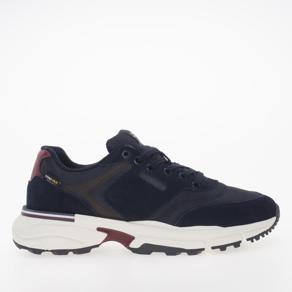 Boty Tommy Hilfiger Runner Cordura Mix FM0FM05221-DW5 - tmavě modrě