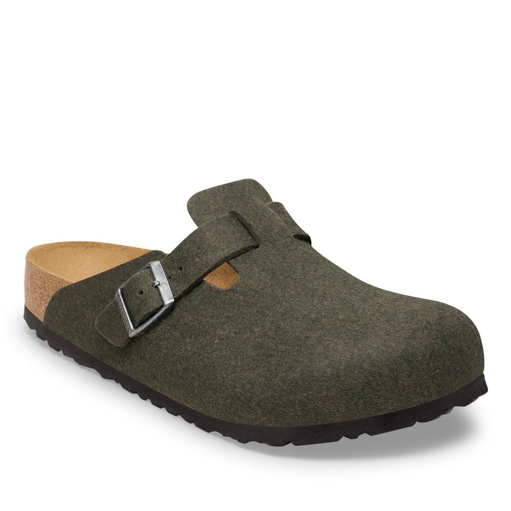 Žabky pánské Birkenstock Boston 1030676 - zelené