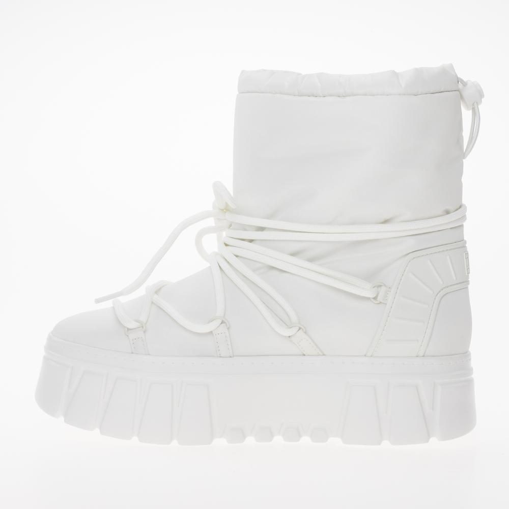 Boty Tommy Jeans Hybrid Boot EN0EN02601-YBL - bílé