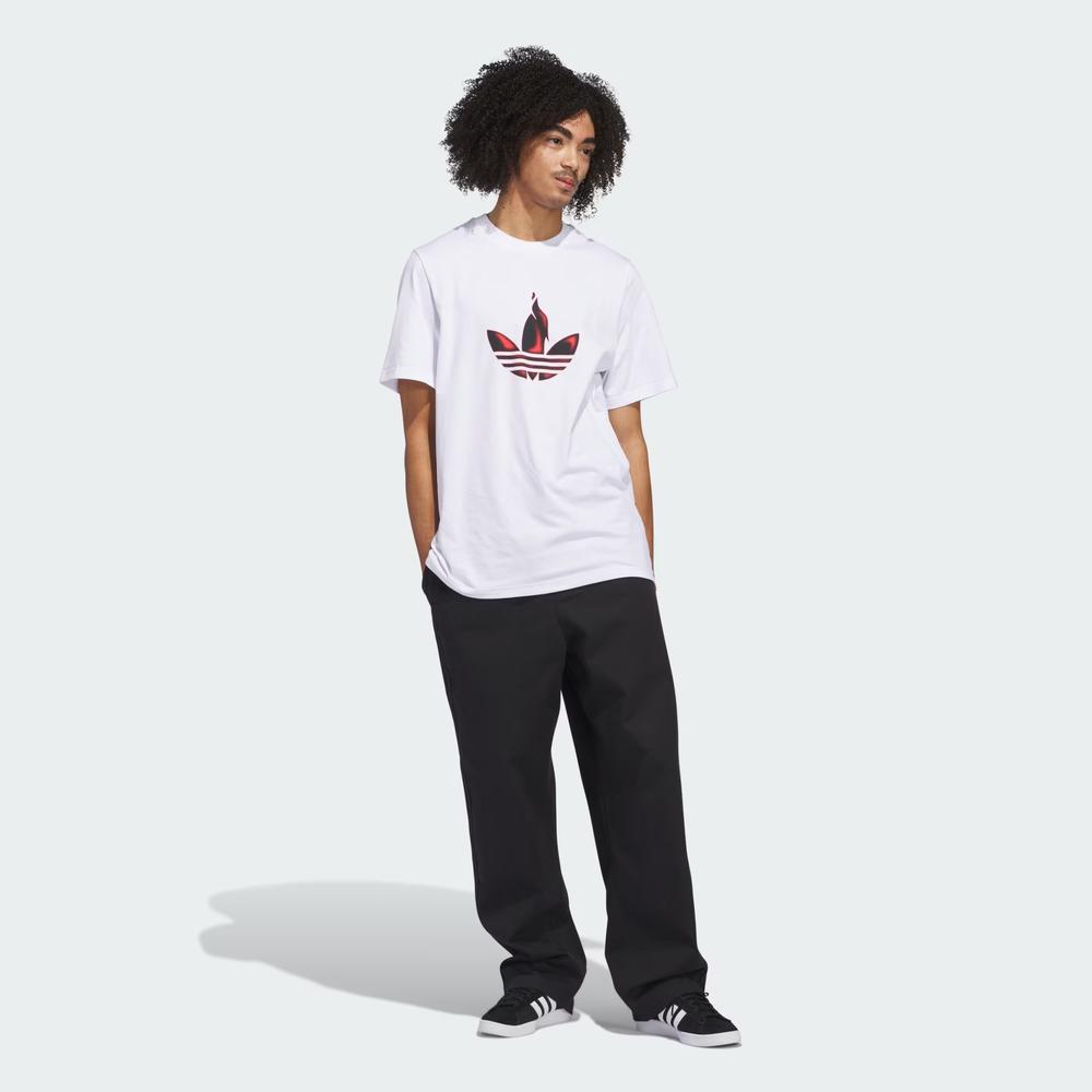 Tričko adidas Originals Trefoil Torch Tee JD2832 - bílé