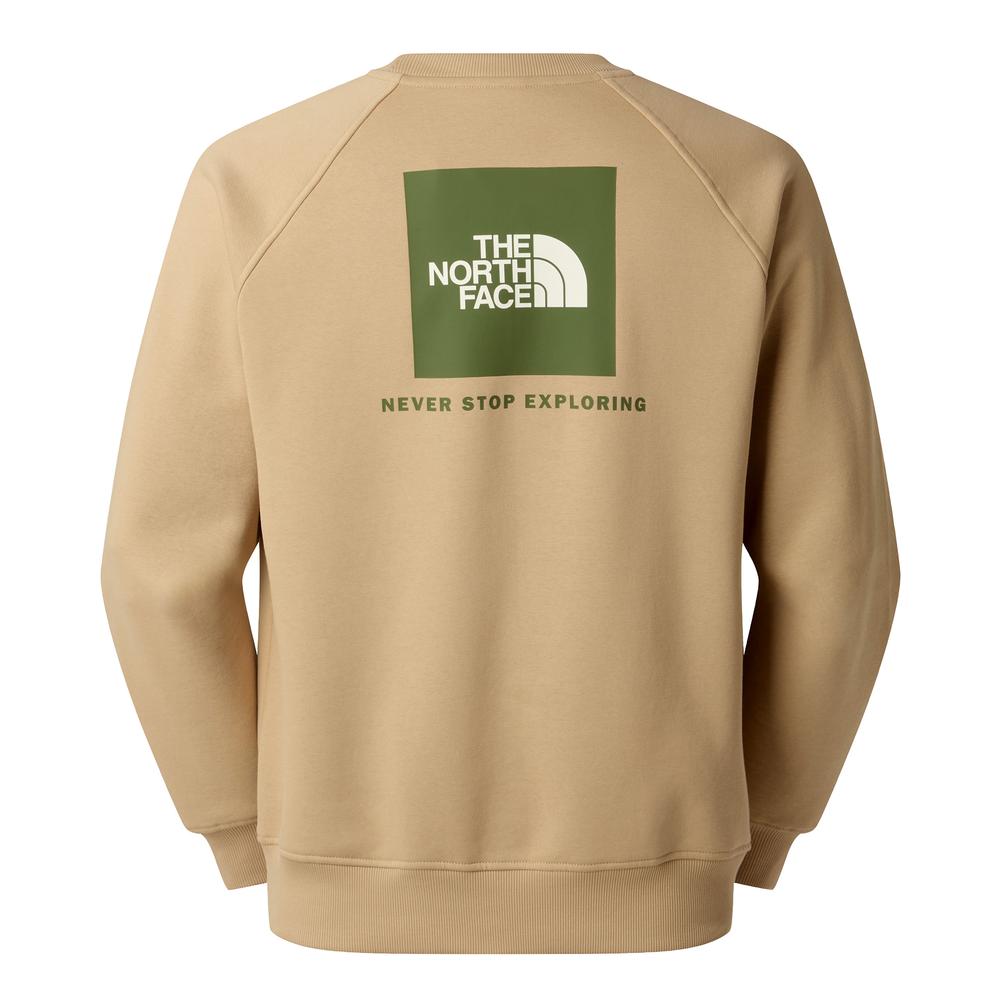 Pánská mikina The North Face Raglan Box NS Crew 0A89FALK51 - béžové