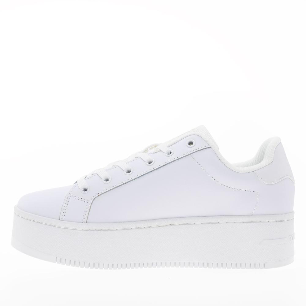 Boty Tommy Hilfiger TJW Flatform Ess EN0EN02518-YBS - bílé