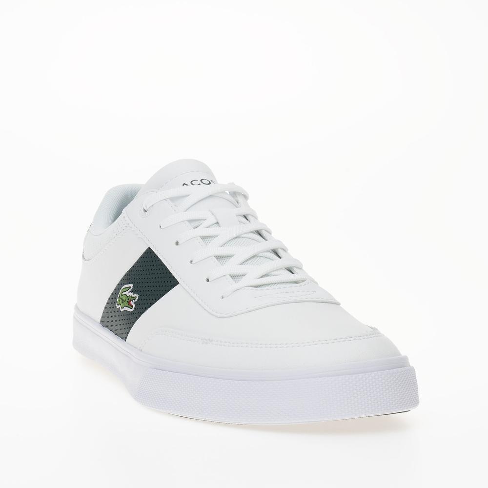 Boty Lacoste Court Master Pro 1232 SMA 745SMA0121-1R5 - bílé