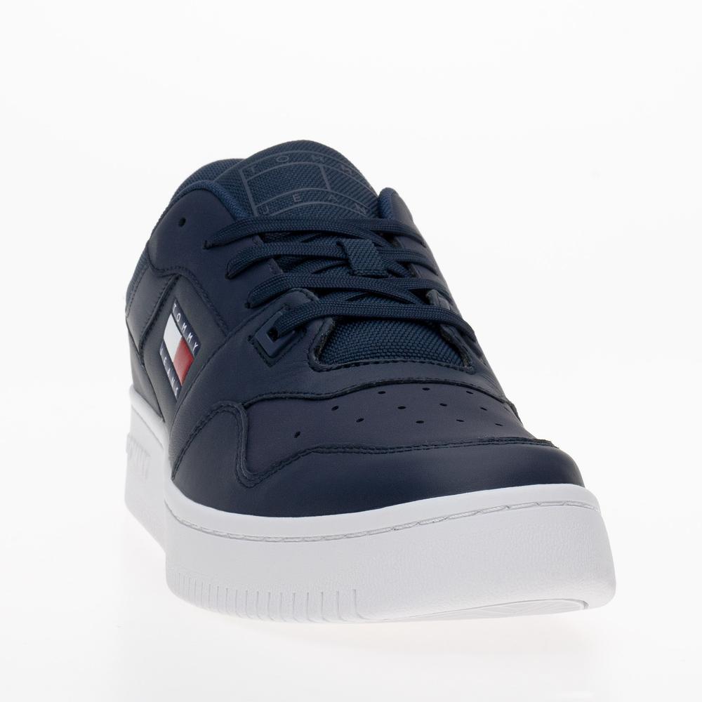 Boty Tommy Jeans Retro Basket EM0EM00955-C87 - modré