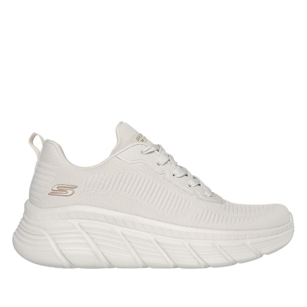 Dámské boty Skechers Bobs Sport B Flex Hi Flying Hi 117385OFWT - bílé