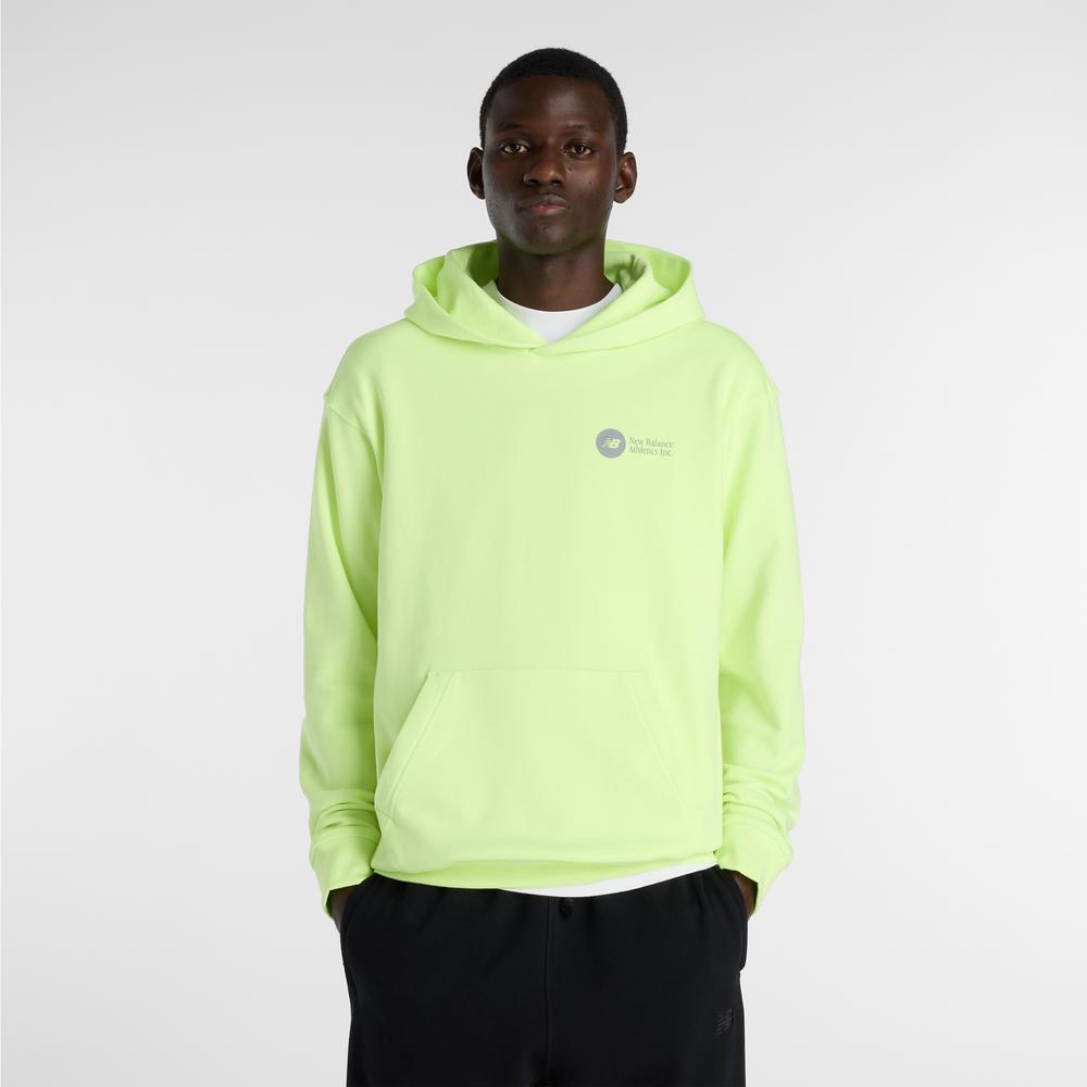 Pánská mikina New Balance MT61M4JOAFG - zelené