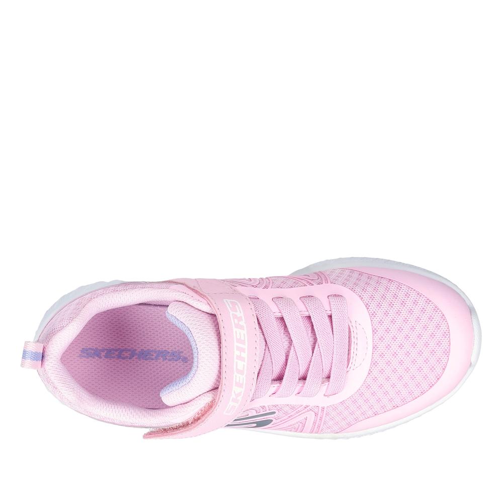 Dětské boty Skechers Microspec Plus Swirl Sweet 303535LLTPK - růžové