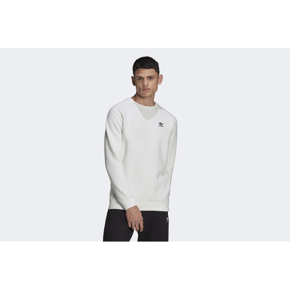 Mikina adidas Adicolor Essentials Trefoil Crewneck H34644 - bílé