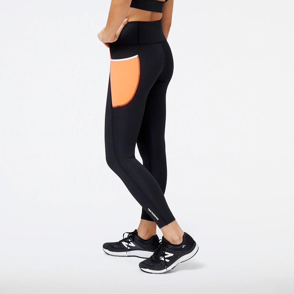 Dámské kalhoty New Balance WP21112NDF - černé