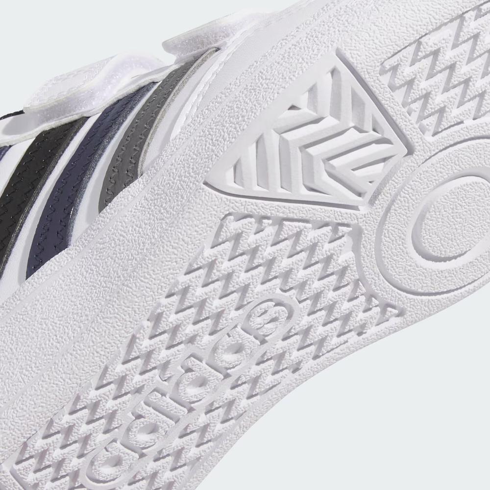 Dětské boty adidas Hoops 4.0 JQ7862 - bílé