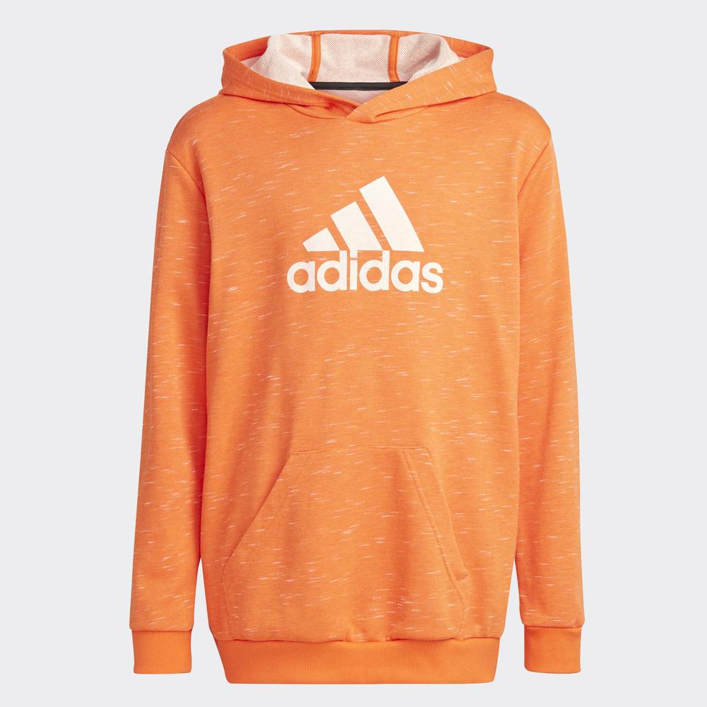 Mikina adidas Future Icons Badge Of Sport Hooded Sweatshirt HP0904 - oranžové