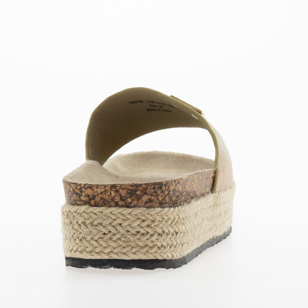 Žabky Lee Cooper LCW-24-35-2507L - béžové