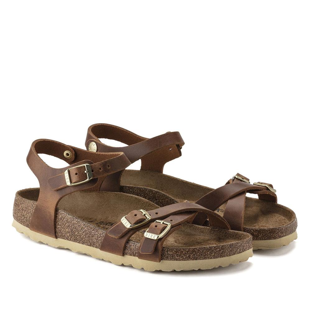 Žabky dámské Birkenstock Kumba 1021509 - hnedé
