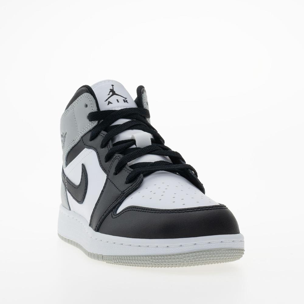 Dětské boty Nike Air Jordan 1 Mid DQ8423-101 - bílé
