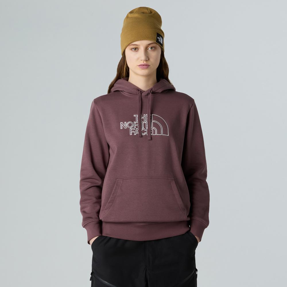 Dámské mikina The North Face Drew Peak Light 0A8C1DFAI1 - hnědé