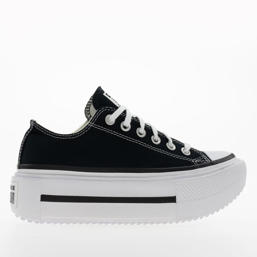 Dámské boty Converse Chuck Taylor All Star Lift Platform Leather A15490C - černé