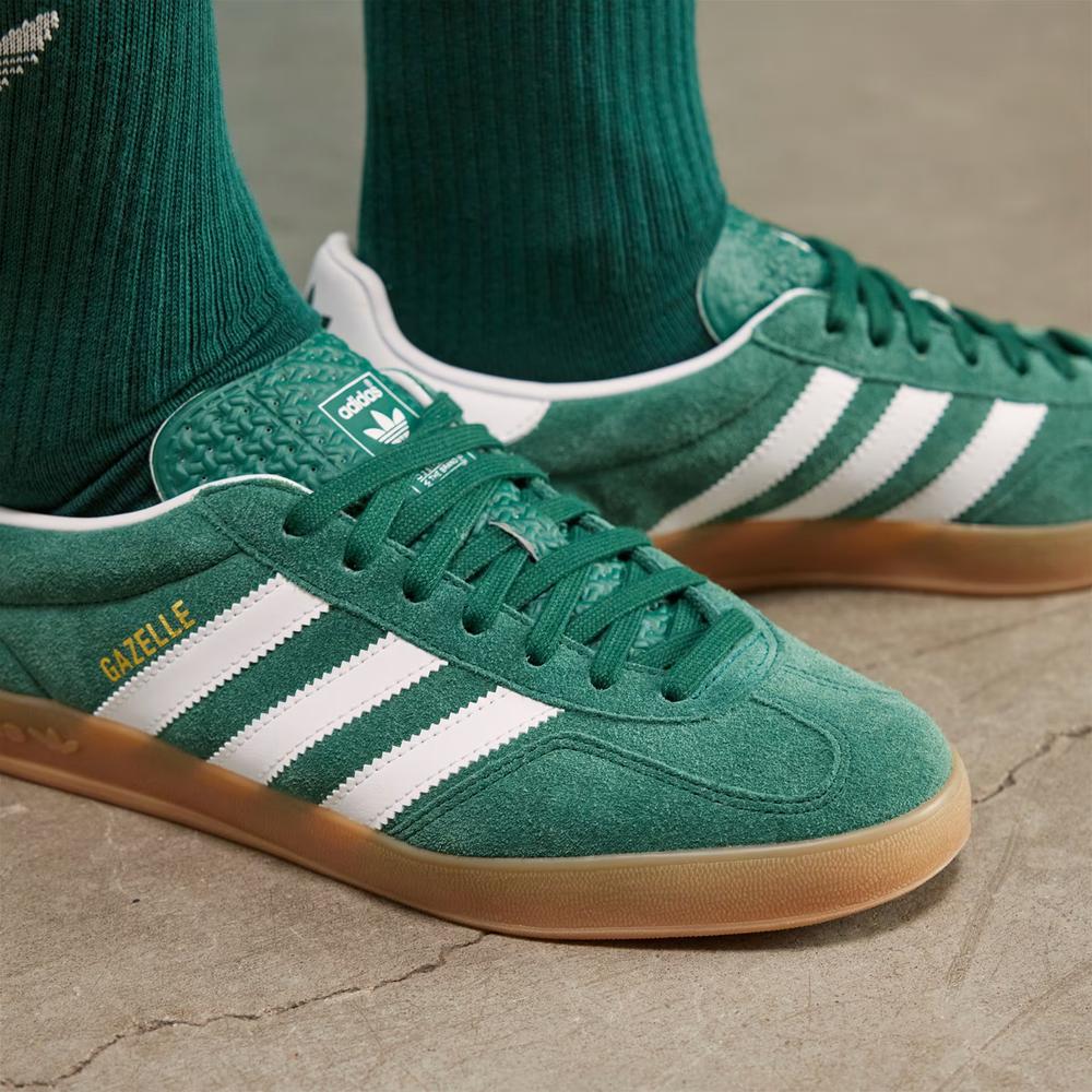 Boty adidas Gazelle Indoor JI2062 - zelené