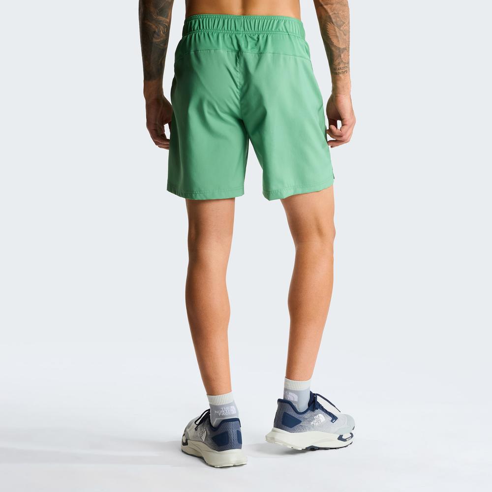 Pánské krátké kalhoty The North Face 7" 24/7 0A3O1BG571 - zelené