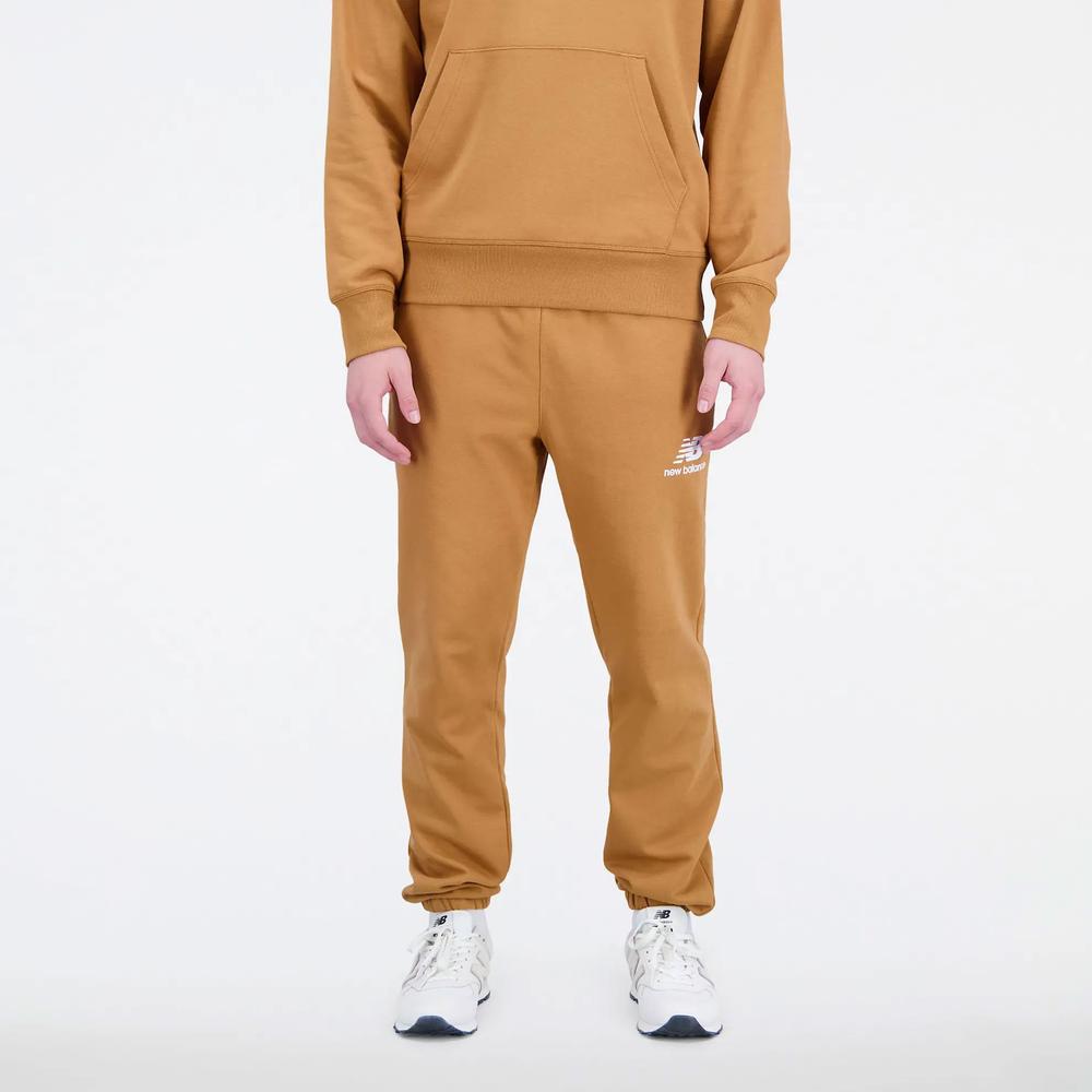 Pánské kalhoty New Balance MP31539TOB – hnědé