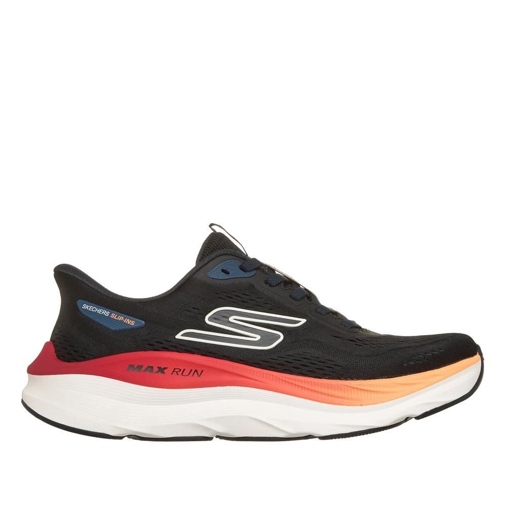 Boty pánské Skechers Slip-ins: Max Run 221000BKMT - černé