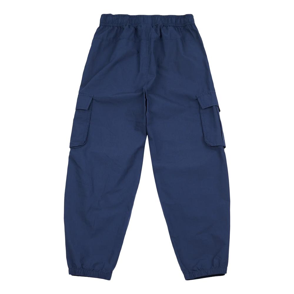 Dětské kalhoty New Balance LAKB0078NNY - tmavě modrě