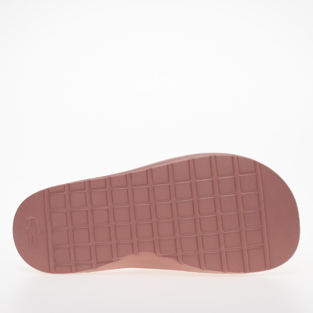 Žabky Lacoste Serve Slide 20 747CFA0020-F50 - růžové