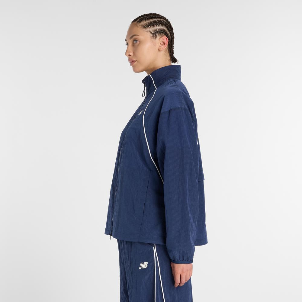 Dámská bunda New Balance WJ6113KSNNY - tmavě modrě