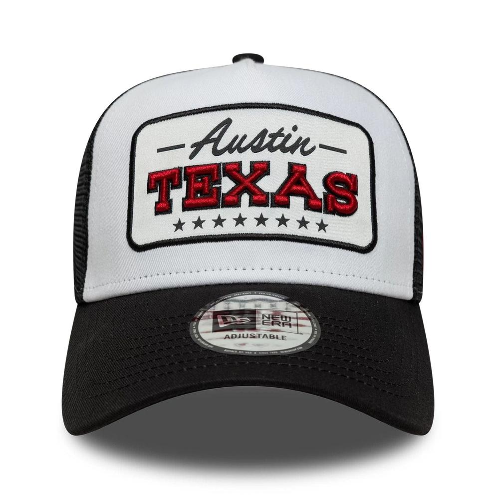 Čepice pánské New Era Location Patch 9FORTY A-Frame Trucker 60771864 - černé