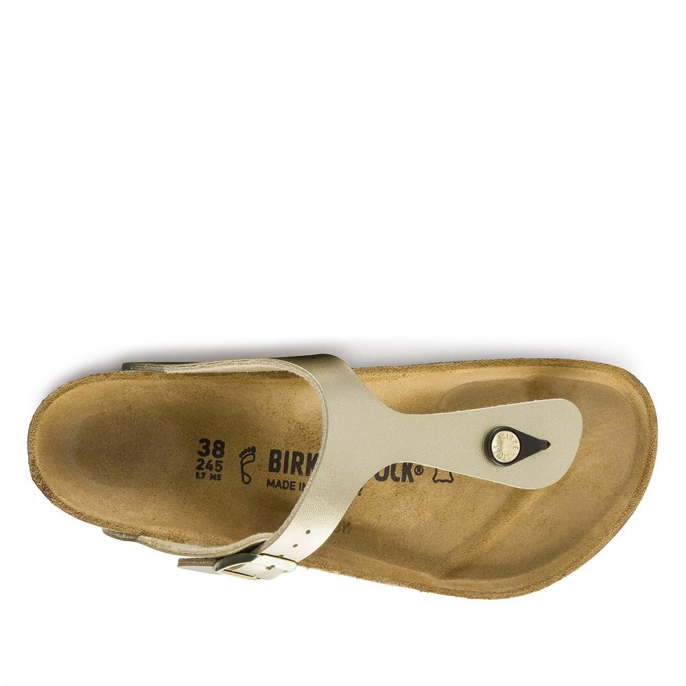 Dámské Žabky Birkenstock Gizeh 1016108 - žlaté