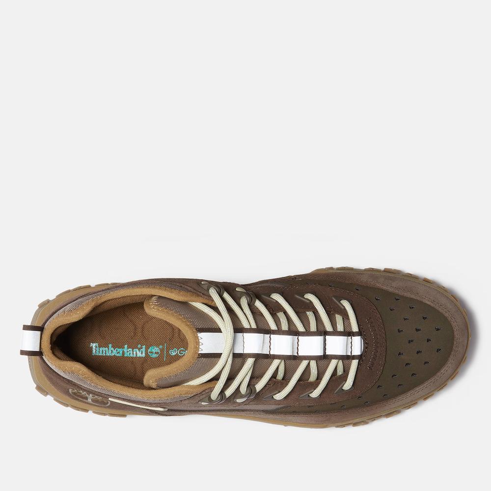 Boty pánské Timberland Greenstride Motion 6 Mid Lace TB0A6CW12421 - hnědé