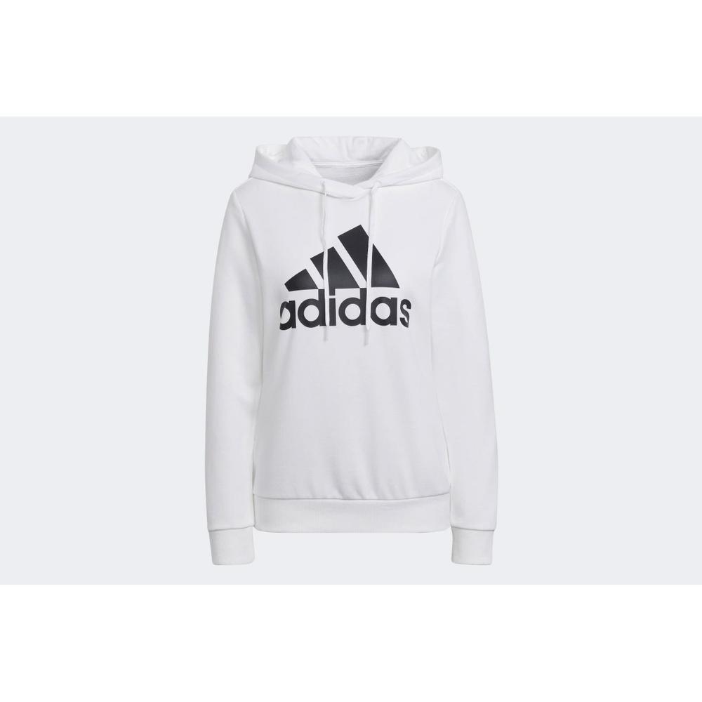 Mikina adidas Essentials Relaxed Logo Hoodie HD1800 - bílé
