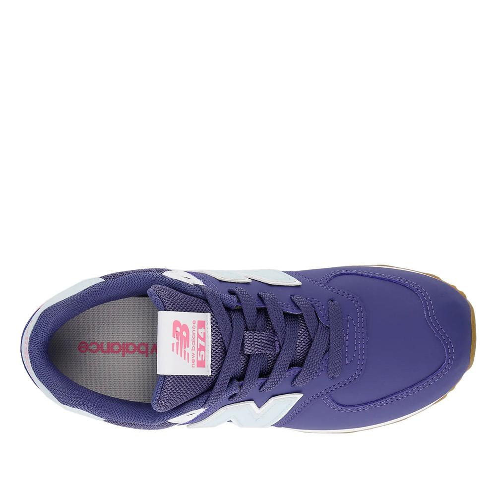 Dětské boty New Balance GC574NJ - tmavě modrě