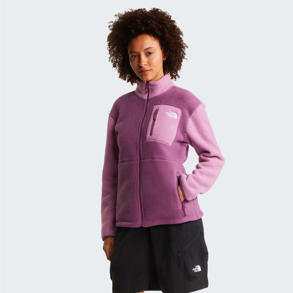 Dámská mikina The North Face Yumiori Full Zip 0A8E88PJE1 - fialové