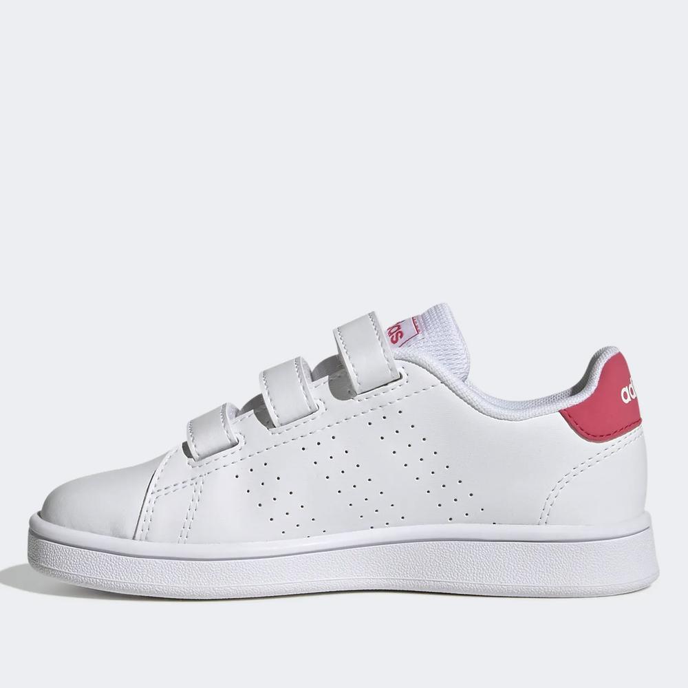 Boty adidas Advantage Court Lifestyle Hook-and-Loop GW6495 - bílé
