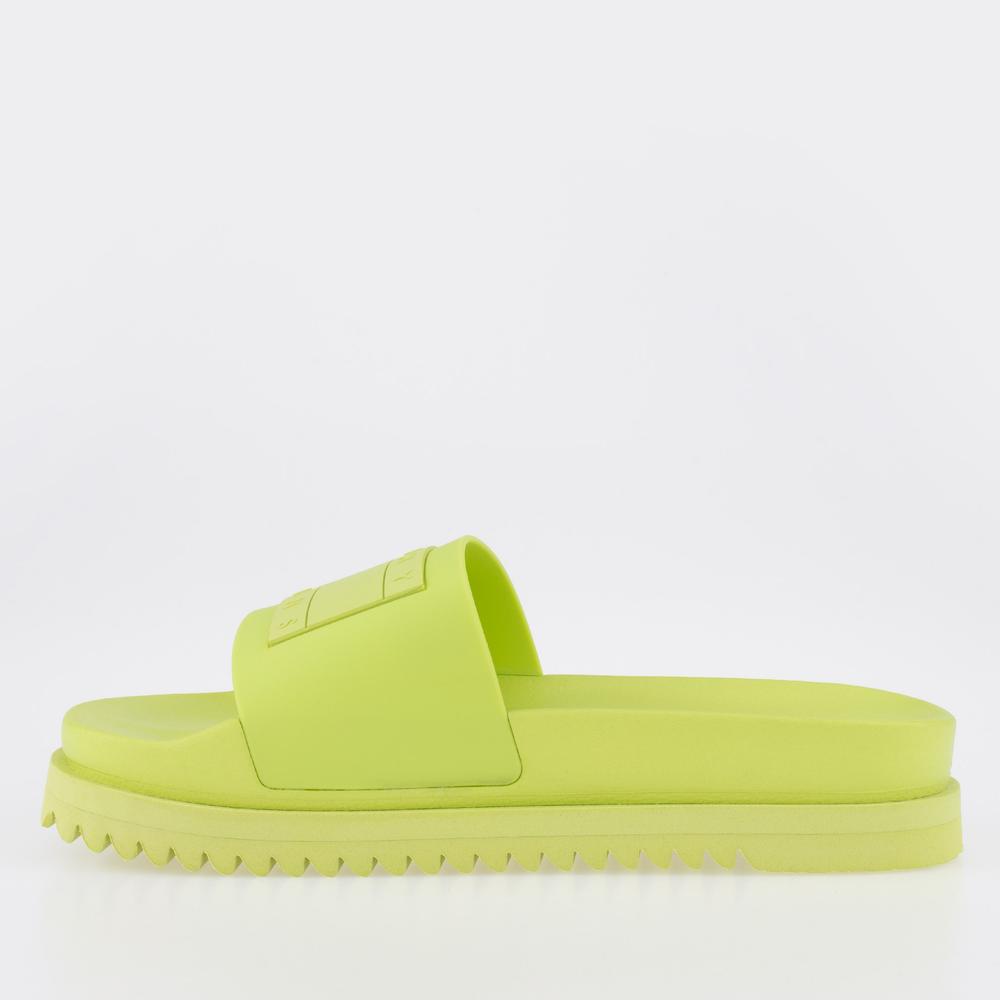 Žabky Tommy Jeans Elevated Flatform EN0EN02110-MSA - zelené