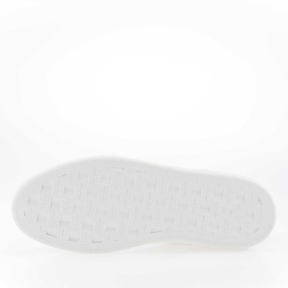 Boty Calvin Klein Casual Cupsole YM0YM00670-0K6 - bílé