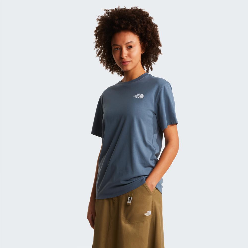 Dámská tričko The North Face Evolution NSE Box 0A8B6W0U31 - modré