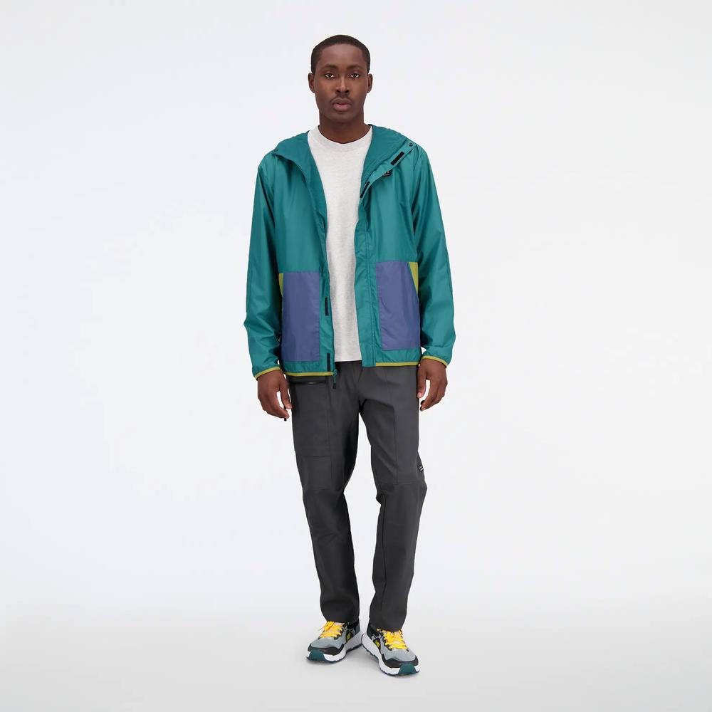 Pánská bunda New Balance MJ31507VDA - zelené