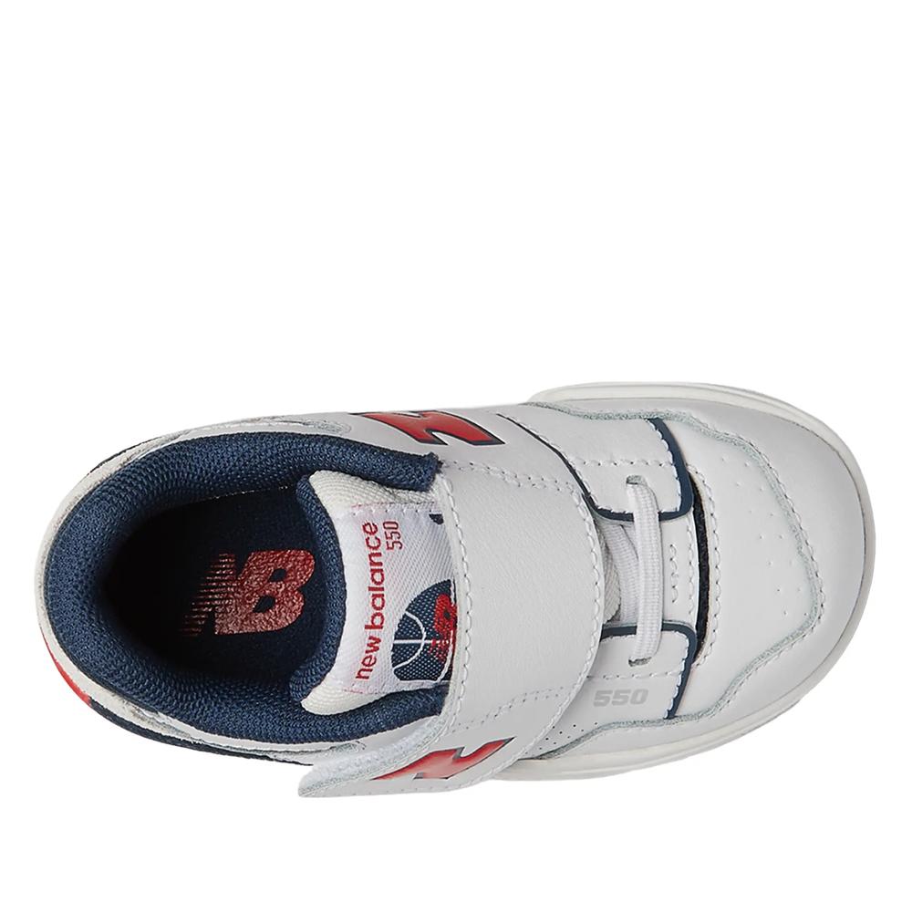 Boty dětské New Balance IHB550ED - bílé