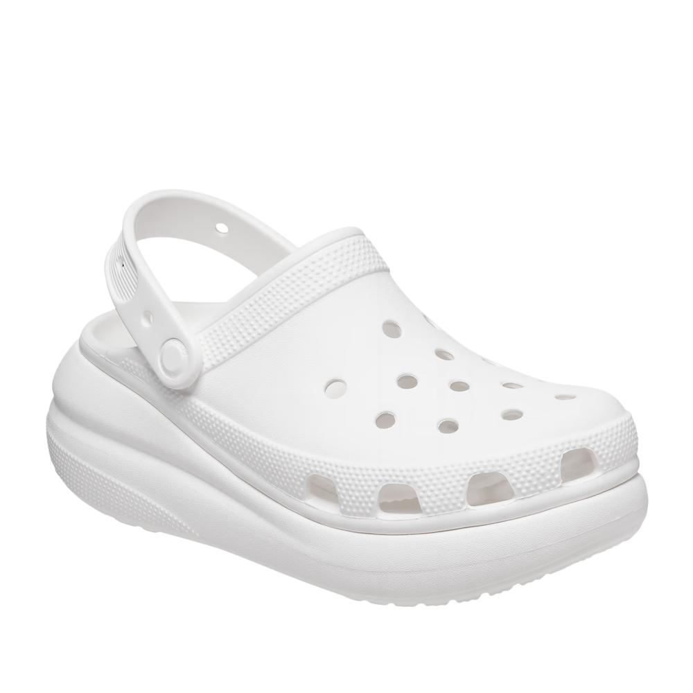 Žabky Crocs Classic Crush Clog 207521-100 - bílé
