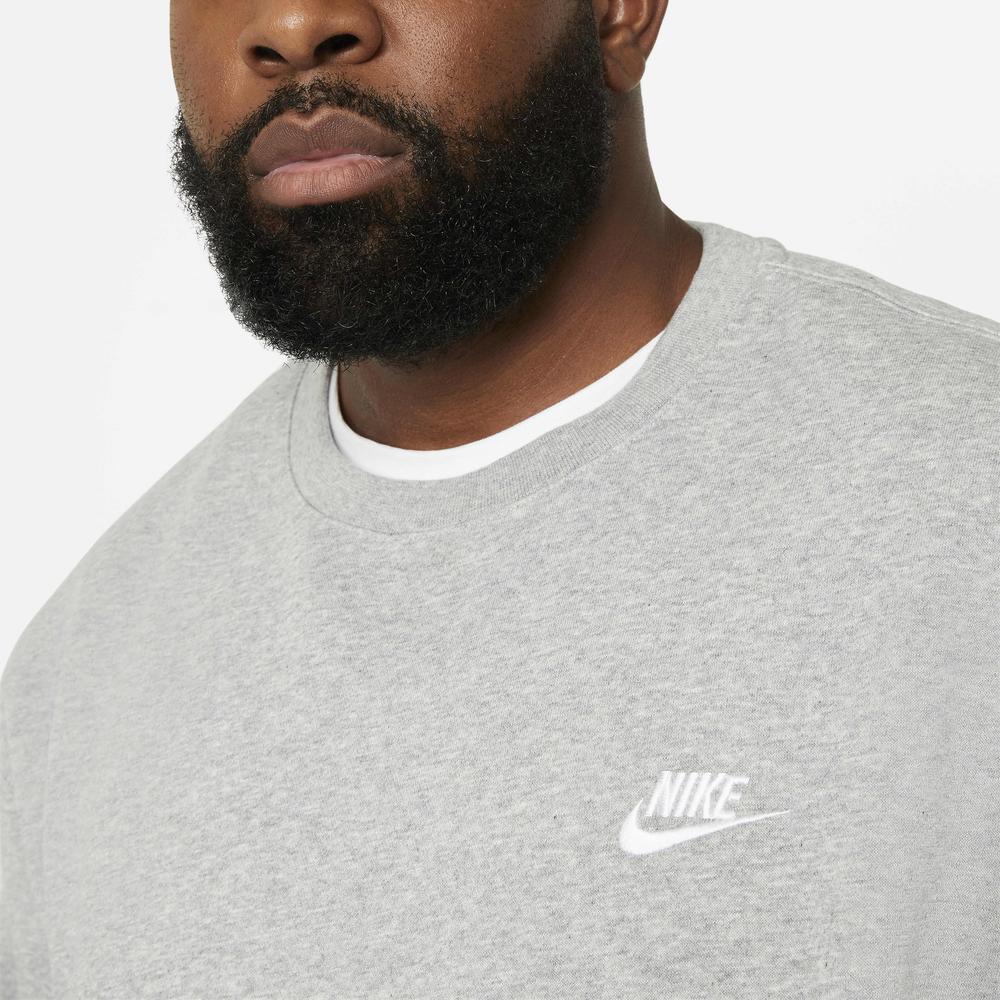 Sportovní mikina Nike Sportswear Club BV2662-063 - šedivé