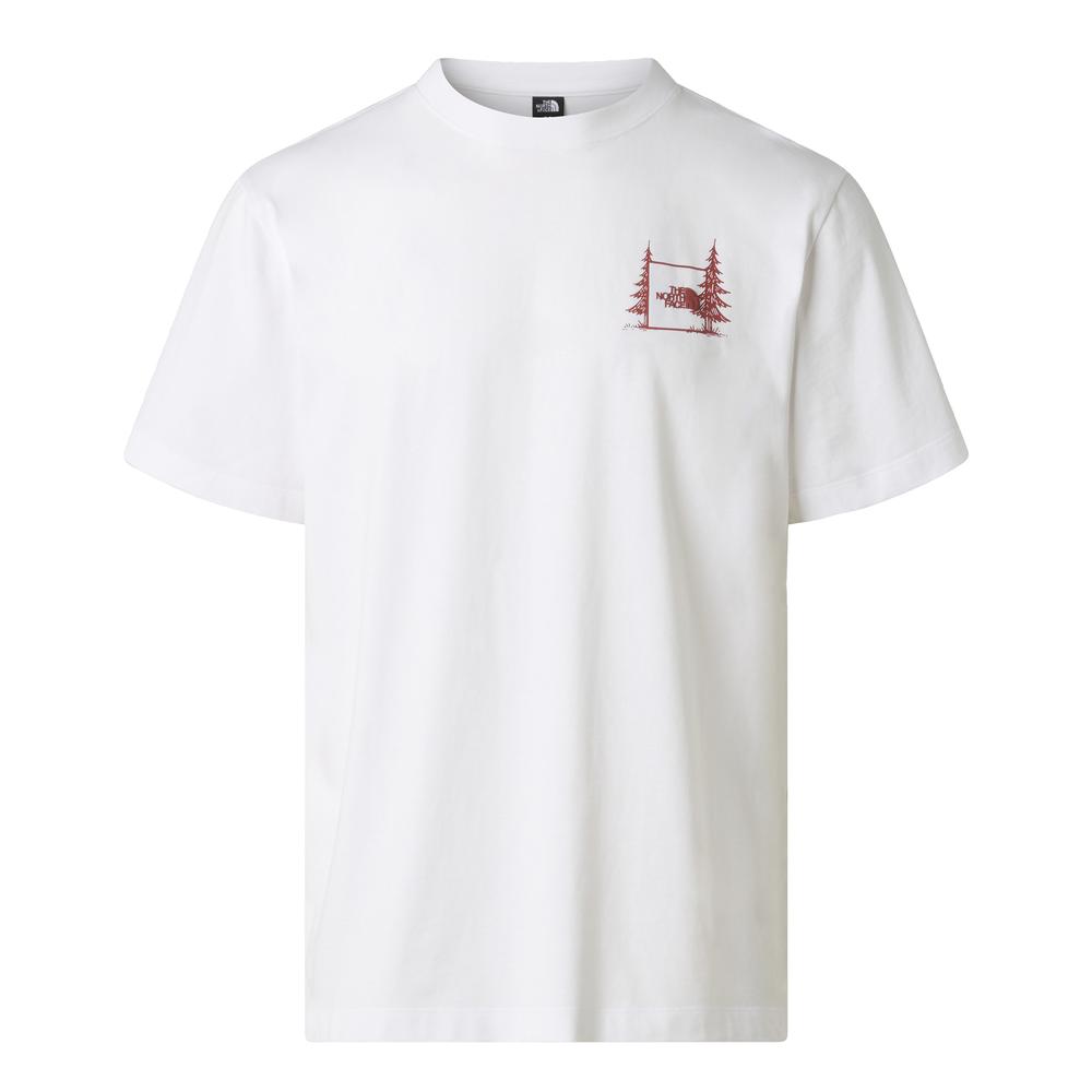 Tričko pánské The North Face Camping 0A8GQMFN41 - bílé