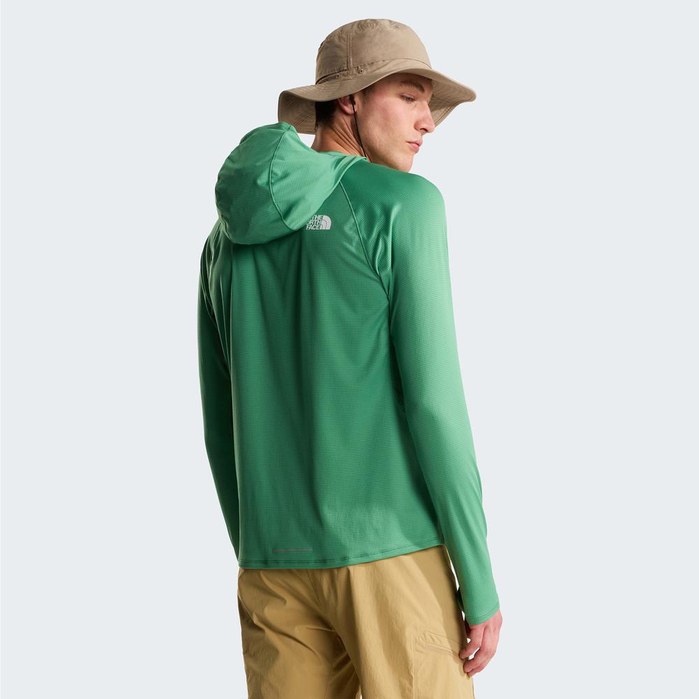 Pánské mikina The North Face Sunriser Hoodie 0A8BN8G571 - zelené