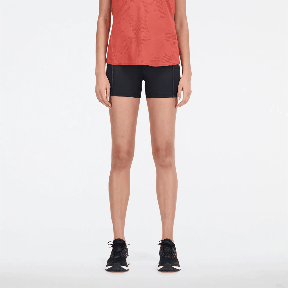 Dámské šortky New Balance WS33283BK - černé