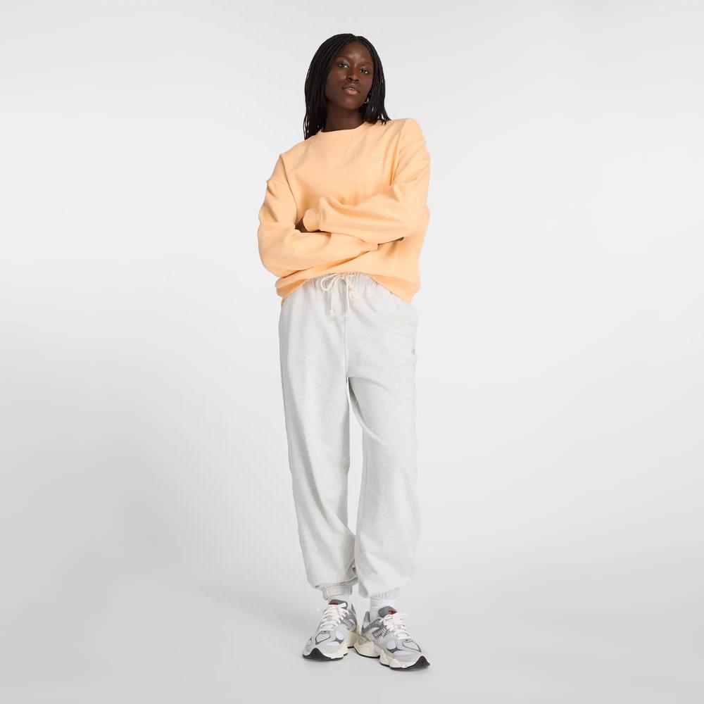 Dámská mikina New Balance WT41500PAE - oranžové
