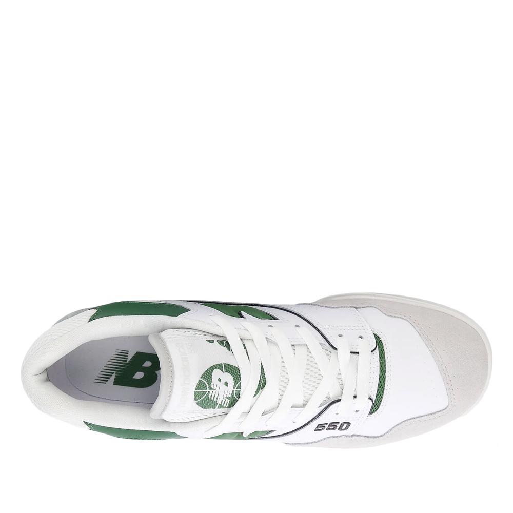 Unisex boty New Balance BB550ESB - bílé