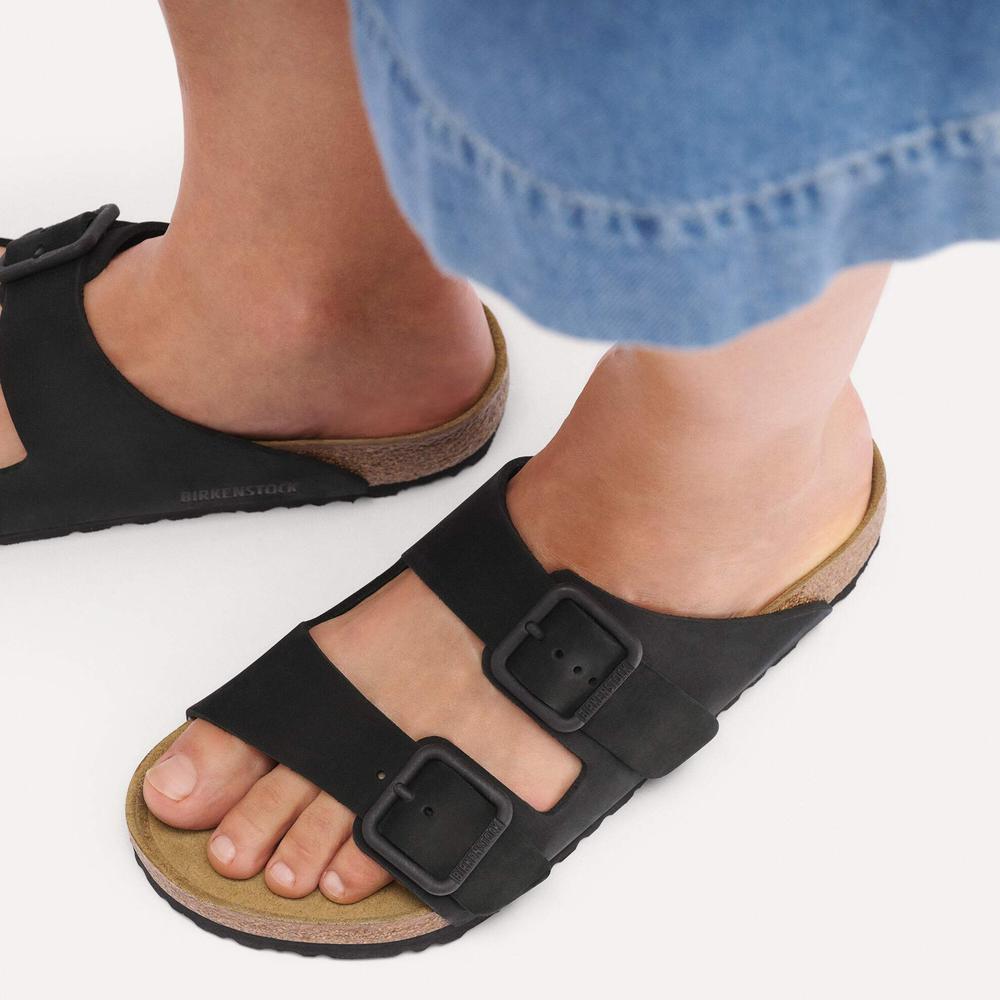 Žabky dámské Birkenstock Arizona Wire Buckle 1031697 - černé